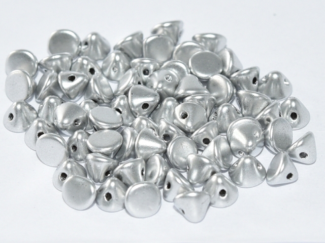 50 Button Bead® Aluminium Silver