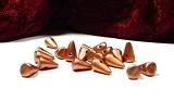 20 Spike Beads Copper 5x8mm