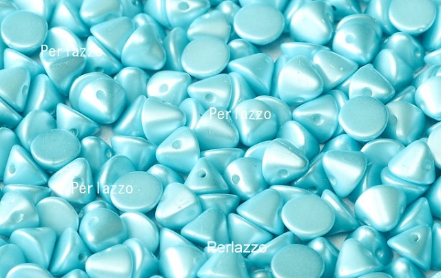 50 Button Bead® Pastel Aqua