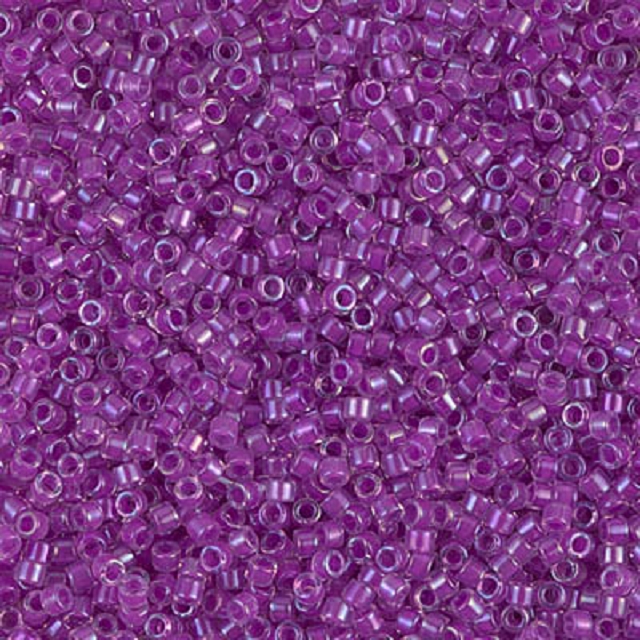 5g Miyuki Lined Lilac AB DB0073 5g Miyuki Lined Lilac AB DB0073