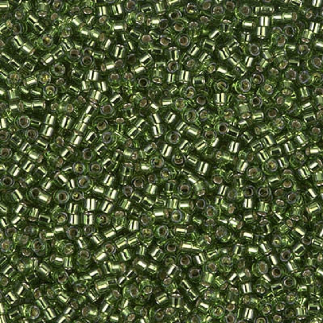 5g Miyuki Silver lined Olive DB1207 5g Miyuki Silver lined Olive DB1207