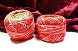 Cotton Perle 12 Red Pink Shades